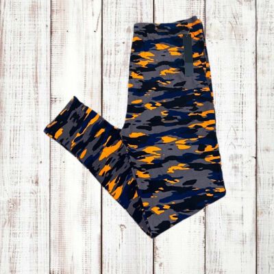 Women’s Leggings Depot Orange Camouflage Plus Size 3X-5X NWT Extra Stretchy Soft